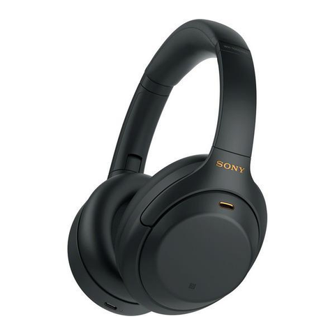 SONY WH-1000XM4 Wireless Bluetooth Noise-Cancelling Headphones - Black