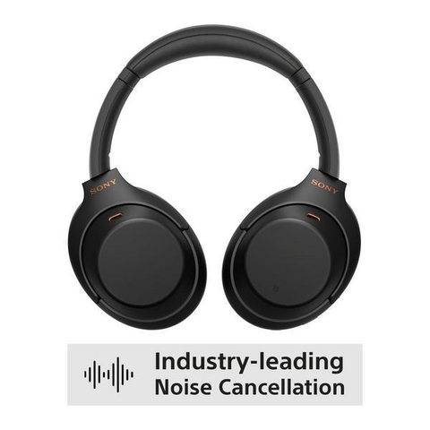 SONY WH-1000XM4 Wireless Bluetooth Noise-Cancelling Headphones - Black
