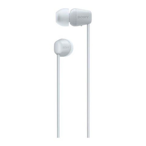 SONY WI-C100 Wireless Bluetooth Earphones - White