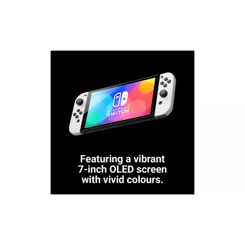 Nintendo Switch OLED Console - White