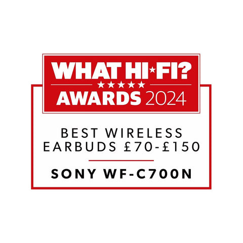 WF-C700N Wireless Bluetooth Noise-Cancelling Earbuds White