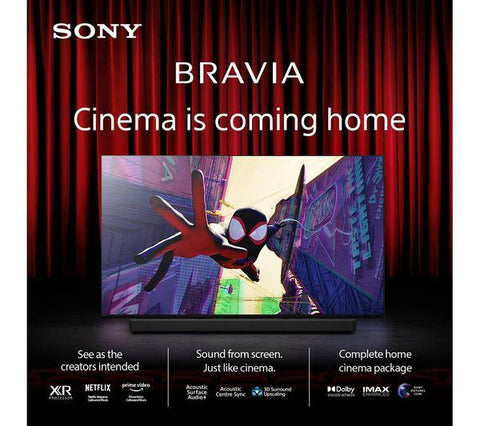 SONY BRAVIA 9 75" Smart 4K Ultra HD HDR QLED Mini LED TV with Google TV & Assistant K75XR90PU