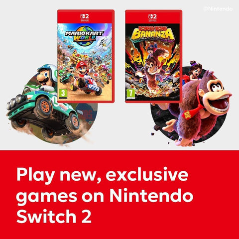 Nintendo Switch 2 and Mario Kart World Console Bundle