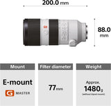 Sony FE 70-200 mm f/2.8GM OSS | Full-Frame, Super Telephoto