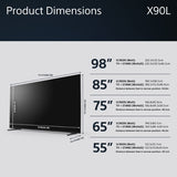 Sony 98" X90L Bravia Full Array LED 4K Smart Google TV