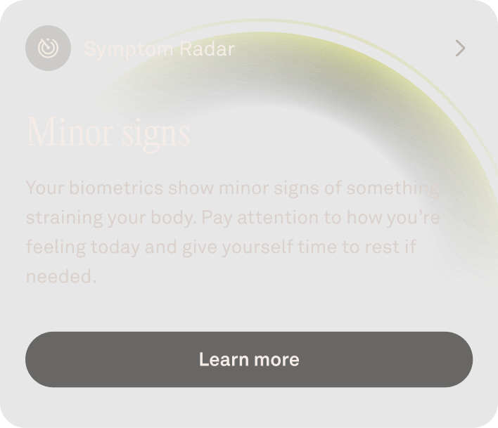 Symptom Radar