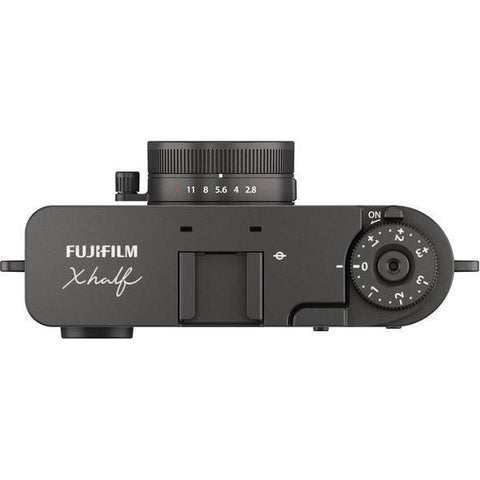 FUJIFILM X half High Performance Compact Camera - Charcoal Silver - Fotosound Jersey LTD.