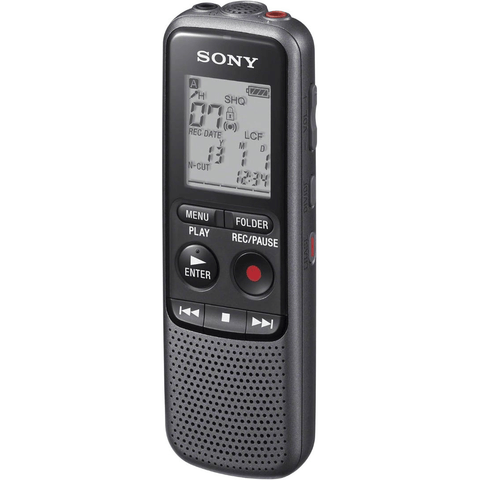ICD - PX240 MP3 Mono Digital Voice Recorder with 4 GB Internal Memory and Long Battery Life - Fotosound Jersey LTD.