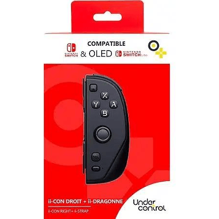 Nintendo Joy - Con (R) Right Black - Fotosound Jersey LTD.