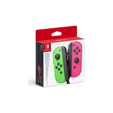 Nintendo Switch Joy - Con Controller Pair - Neon Green & Pink - Fotosound Jersey LTD.