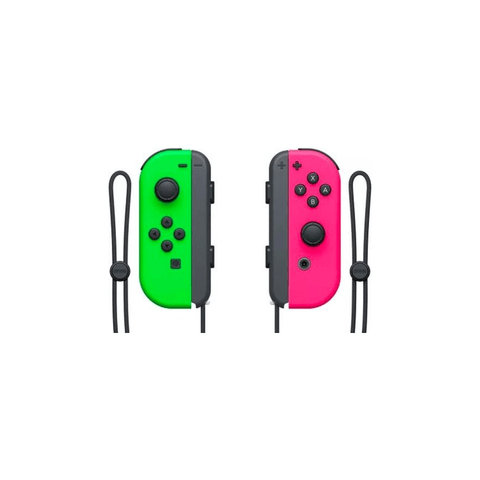 Nintendo Switch Joy - Con Controller Pair - Neon Green & Pink - Fotosound Jersey LTD.