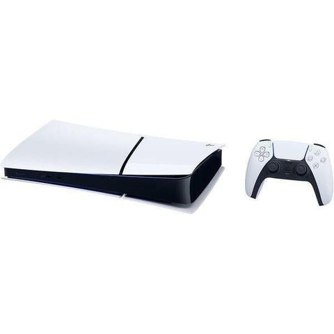 PlayStation 5 Digital Edition (Model Group – Slim) 1 TB - Black / White - Fotosound Jersey LTD.