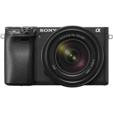 Sony Alpha 6400 Mirrorless Camera with 18 - 135mm OSS Lens - Fotosound Jersey LTD.