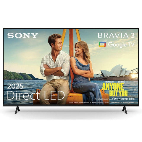 SONY BRAVIA 3 50" 4K HDR LED Smart TV - K50S38B - Fotosound Jersey LTD.