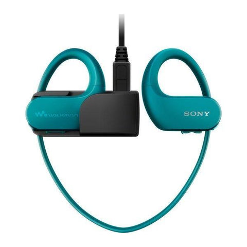 SONY Walkman NW - WS413L 4 GB Waterproof All in One MP3 Player - Blue - Fotosound Jersey LTD.