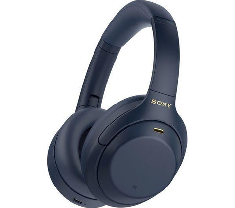 SONY WH - 1000XM4 Wireless Bluetooth Noise - Cancelling Headphones - Blue - Fotosound Jersey LTD.