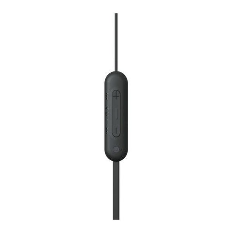 SONY WI - C100 Wireless Bluetooth Earphones - Black - Fotosound Jersey LTD.