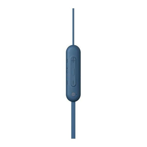 SONY WI - C100 Wireless Bluetooth Earphones - Blue - Fotosound Jersey LTD.