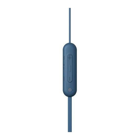 SONY WI - C100 Wireless Bluetooth Earphones - Blue - Fotosound Jersey LTD.