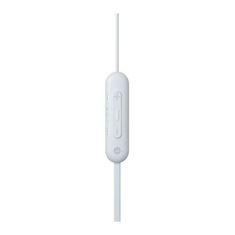 SONY WI - C100 Wireless Bluetooth Earphones - White - Fotosound Jersey LTD.