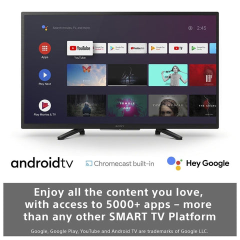 W800 | HD Ready | High Dynamic Range (HDR) | Smart TV (Android TV) - Fotosound Jersey LTD.
