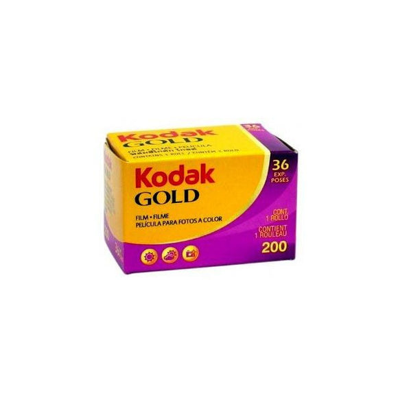 Kodak Gold 200 Film 35mm 36 Exp. Box