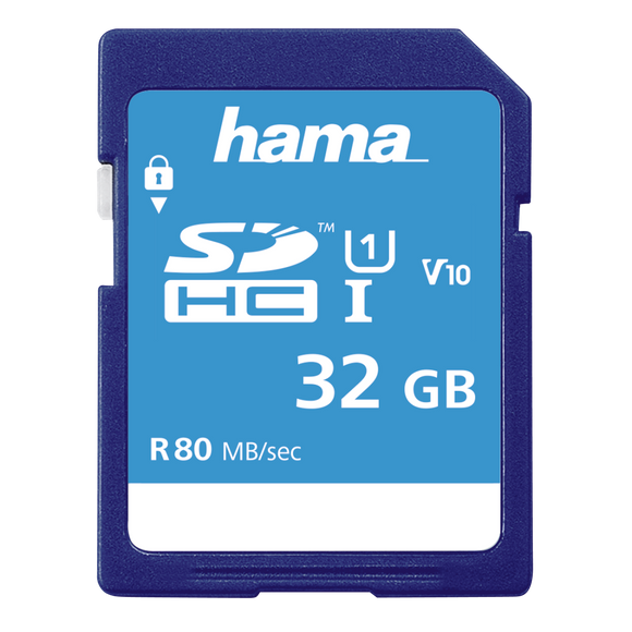 Hama SDHC 32GB Class 10 UHS-1 8MB/S