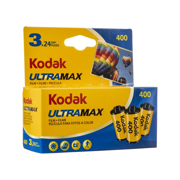 Kodak Ultramax 400 GC135 24 Exp. Triple Pack