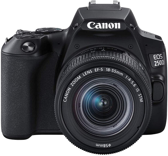 Canon EOS 250D 18-55 IS STM Lens 24.1MP 3.0LCD 4K WiFi Black