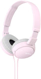 Sony MDR-ZX110 Overhead Headphones - Pink