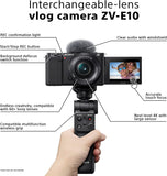 Sony ZV-E10 Interchangeable-lens vlog camera + 16-50mm Lens