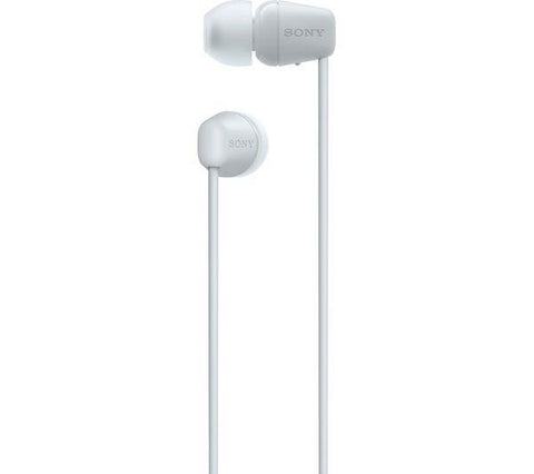 SONY WI-C100 Wireless Bluetooth Earphones - White