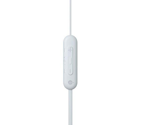SONY WI-C100 Wireless Bluetooth Earphones - White