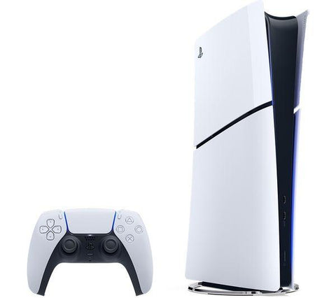 PlayStation 5 Digital Edition (Model Group – Slim)  Black / White
