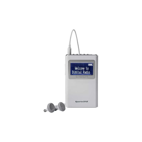 Roberts Sports DAB 5 Portable Radio - White