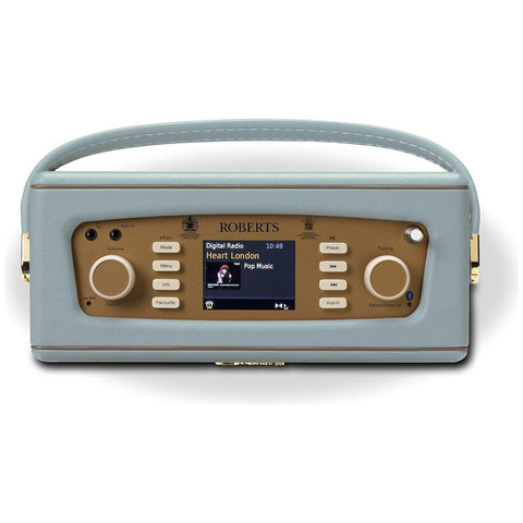 Roberts Revival RD70DE FM/DAB/DAB+ Digital Radio with Bluetooth - Duck Egg