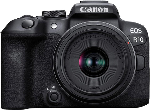 Canon EOS R10 Mirrorless Camera + RF-S 18-45mm F4.5-6.3 IS STM Lens