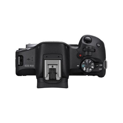 Canon EOS R50 with RF-S 18-45mm Lens