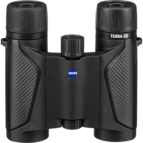 Zeiss Terra ED Pocket 8x25 Binoculars - Black/Black