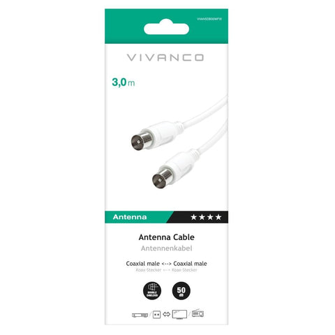7/73-N Coax Plug - Coax Plug 3m - Fotosound