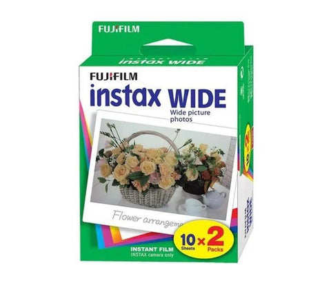 Fujifilm Instax Wide Format Colour Film - Twin Pack