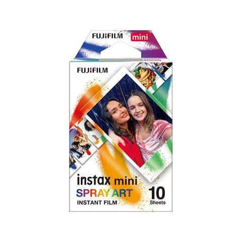 Fujifilm Instax Mini Film Spray Art