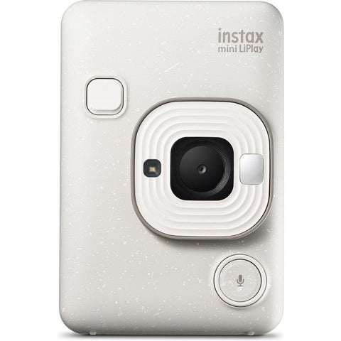Fujifilm Instax MINI Liplay Hybrid Instant Camera - Misty White