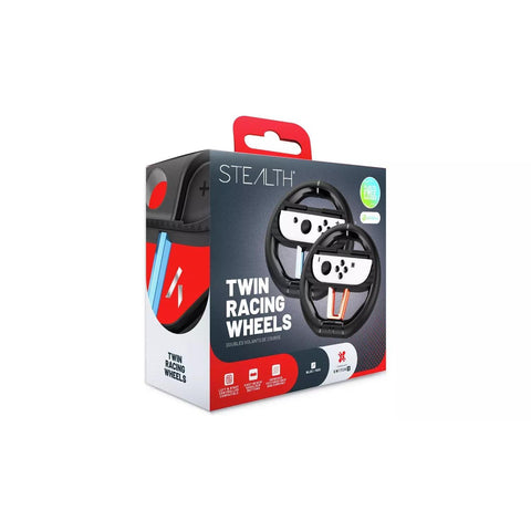 Stealth Twin Racing Wheels for Nintendo Switch 2 – 2 Pack