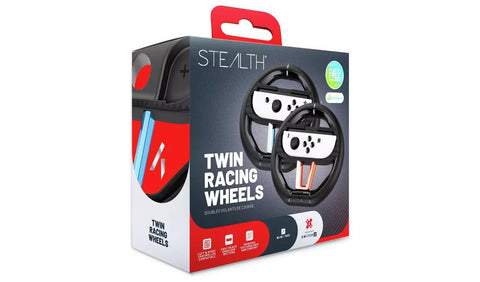 Stealth Twin Racing Wheels for Nintendo Switch 2 – 2 Pack