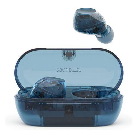 SONY WF-C710N Wireless Bluetooth Noise-Cancelling Earbuds - Glass Blue