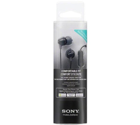 SONY EX15APB Headphones - Black