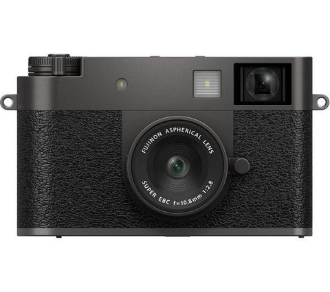 FUJIFILM X half High Performance Compact Camera - Charcoal Silver