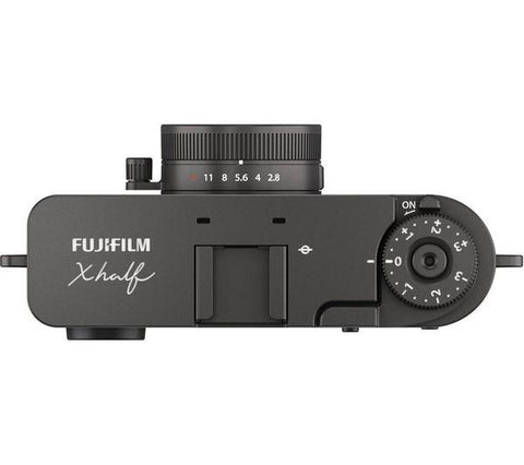FUJIFILM X half High Performance Compact Camera - Charcoal Silver