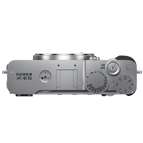 Fujifilm X-E5 Mirrorless Camera, Silver